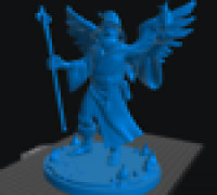 Aasimar Wizard Male 2 3D model