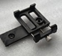 Smartphone holder support for bicycle frame 3D model