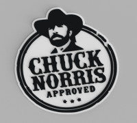 Chuck Norris Approved Coasters 3D model