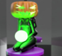bruja de halloween 3D model