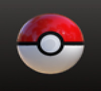 Classic Pokéball Model 3D model