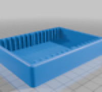 SO-DIMM Case - Writing Removed 3D model