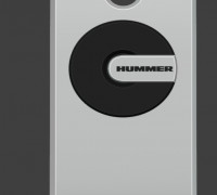 Hummer H3 3D model