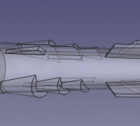 toy "Warhead" for Thin and normal sized rocket 3D model