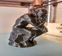 Rodin's The Thinker 3D model