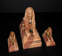 OpenForge 2.0 Sphinx Statues 3D model