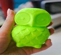 Owl figurine 3D model