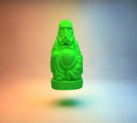 Thinking Trooper 3D model