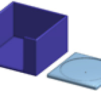 Hogwarts coasters & case 3D model