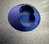 Single Dinky Dip Holder 3D model