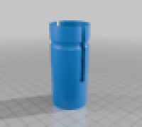 mini paint drillbit mixer 3D model