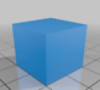 cube 3D model