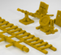 Warmaster Siege Accessories 3D model