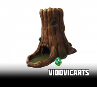 Dice Tower Elf Tree 3D model