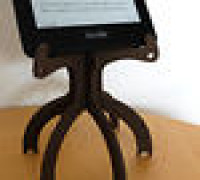 Lasercut e-reader stand 3D model