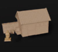 Miniature Workshop – Single-Room Building 3D model
