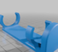 Flashlight holder 3D model