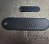  Blank Keychains 3D model