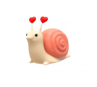 SNAIL WITH HEART 3D model