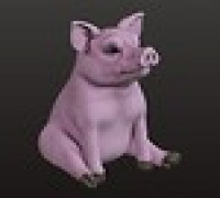 Lil' Piggie 3D model