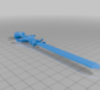 Abyssal Sword 3D model