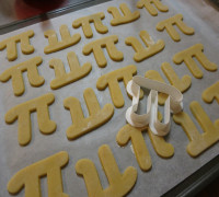 Pi Cookie cutter - and cookie cutter script 3D model