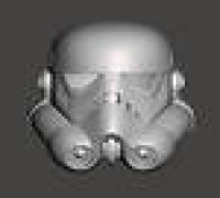 Stormtrooper Helmet Rebels 3D model