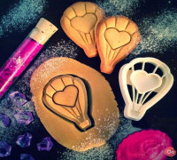 Love Balloon Cookie Cutter 3D model