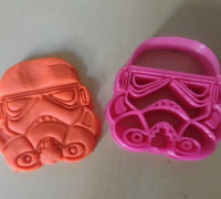 Stormtrooper Cookie Cutter 3D model
