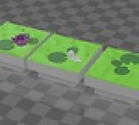 Basic Dead Jungle Water 04 (OpenBlocks Compatible) 3D model