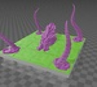 Basic Dead Jungle Kraken (Free Blocks Compatible) 3D model