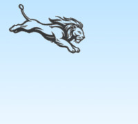 Lion 3D model
