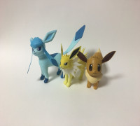 Collecting Eevee and Eevolutions (On Hold) 3D model