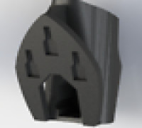 HTC Vive Controller Mount Skadis 3D model