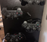 Playstation 1 and 2 Controller Wallmount 3D model