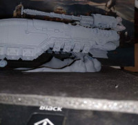 Scuff-less Hover Buffer Dust Cloud Base 3D model