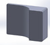 Bracket for door sensor 3D model