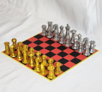 Full Chess Set - Geometric Low Poly 3D model