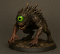 Nothic Miniature 3D model