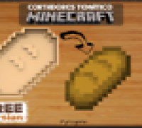 Minecraft Bread Cookie Cutter 3D model