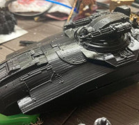 Interstellar Janitors Brat Van Optional Weapons 3D model