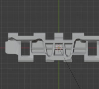 IS-3 track link, scale 1/35 3D model