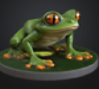 Frog Companion 3D model