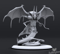 Fulgrim Daemon Prince 3D model