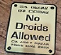 Star Wars - No Droids Allowed 3D model