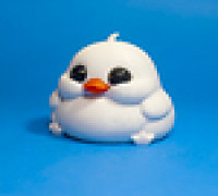 Duck Figurine 3D model