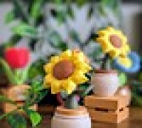 Sunflower clicker (Table Garden) 3D model