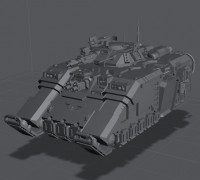 Primaris Repulsor 3D model