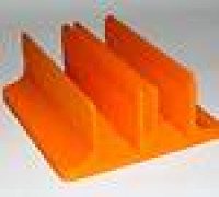 Adjustable Vertical Laptop Stand 3D model
