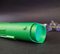 Skywalker Lightsaber Glasses Case 3D model